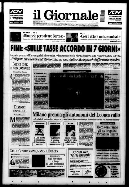 Il giornale : quotidiano del mattino